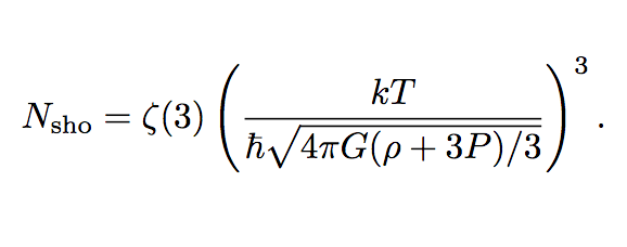 Critical number in a simple harmonic oscillator