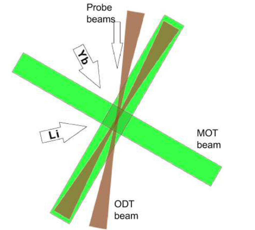 10 dual species trapping beams